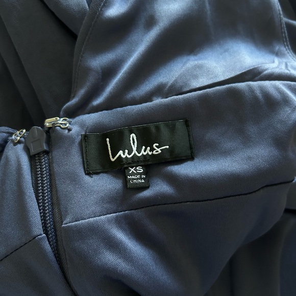 Lulu’s Heavenly Hues Maxi Dress | Size XS | DENIM BLUE - Picture 6 of 12